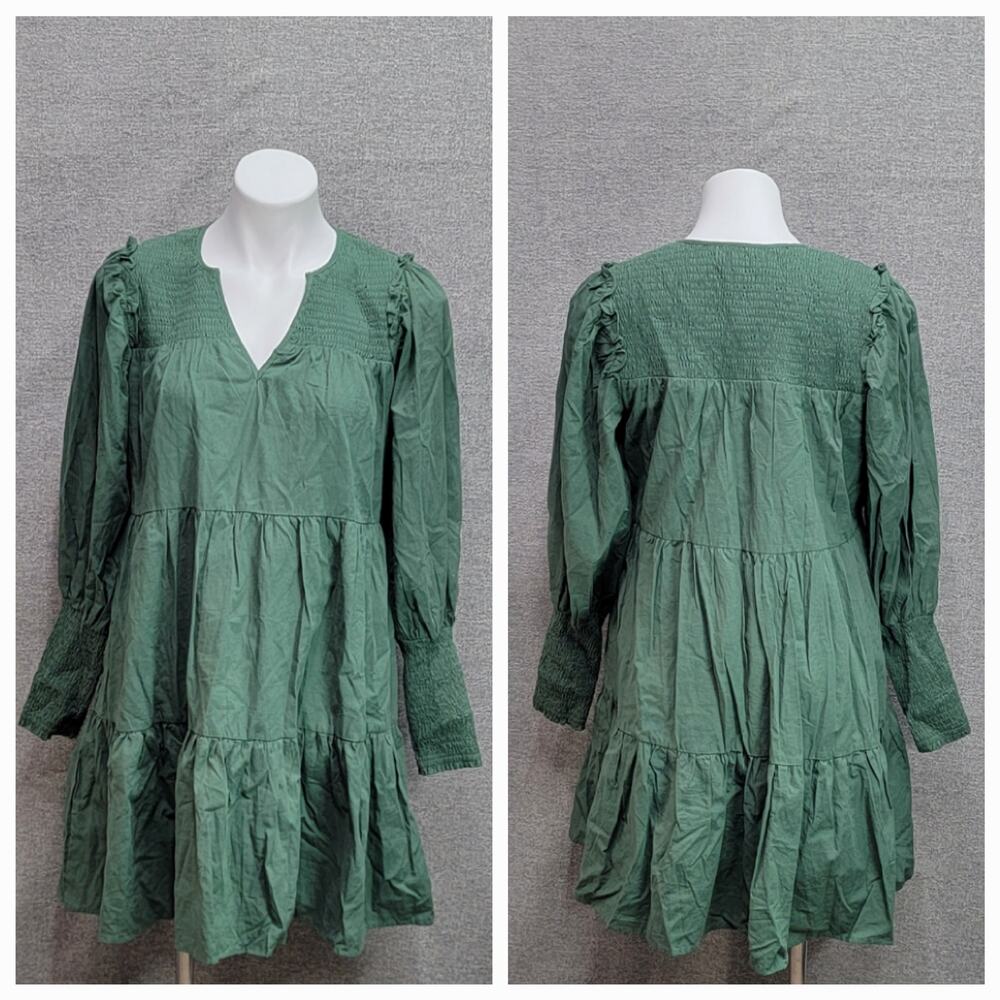 POMANDER PLACE CECI TIERED DRESS, SIZE S - Picture 2 of 7